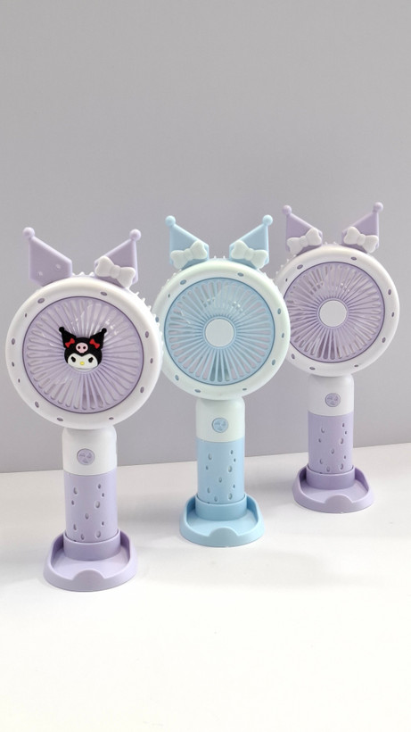 پنکه دستی شارژی طرح کرومی مدل Mini Fan SUMMER