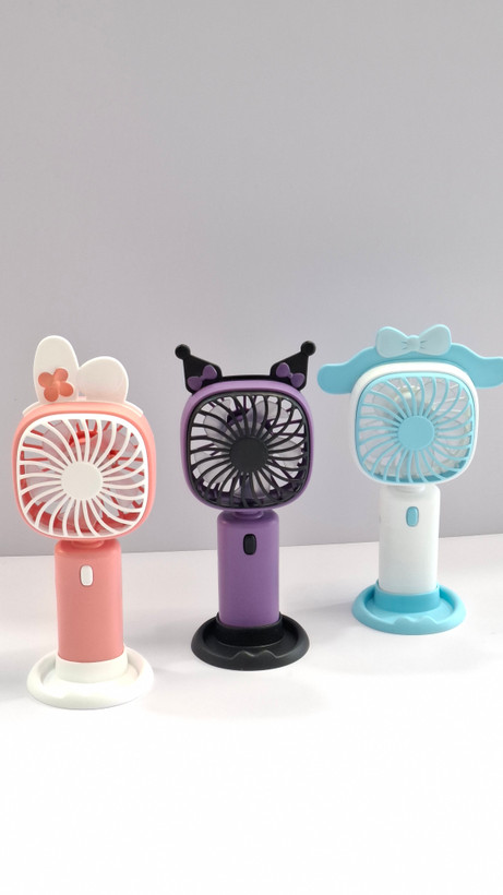 پنکه دستی شارژی طرح کرومی و دوستان ساده مدل MINI HANDHELDFAN